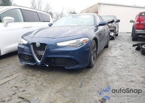 2017 Alfa Romeo Giulia Ti Rwd from USA, damaged, VIN ZARFAECN1H7549968